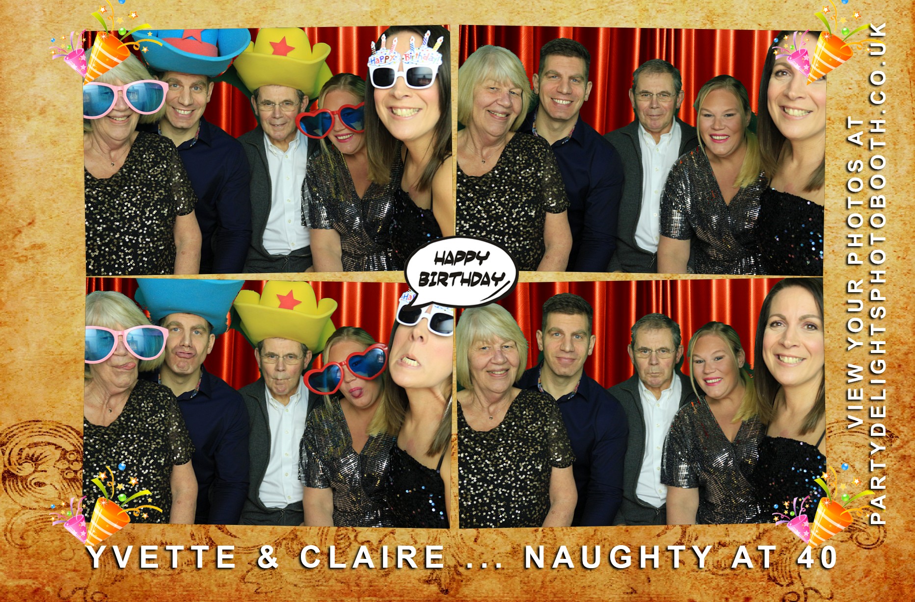 Yvette and Claire’s 40th birthday! - Prints | View more photos from the event at gallery.partydelightsphotobooth.co.uk/u/PartyDelightsPhotoBooth/Yvette-and-Claire’s-40th-birthday-Prints